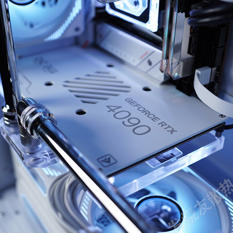 Шасси питания вентилятор комплект поставки  发烧友水冷|hyte y60（复）机箱分体式硬管铜管 cpu显卡水冷方案 Alphacool