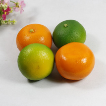 Sale simulation flat citrus model props Childrens early education fruit and vegetable melon and fruit plate decoration