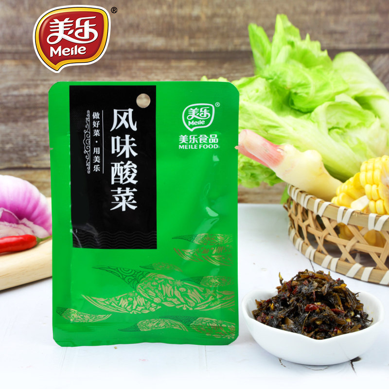 Merino Original Taste Sour 60g Sichuan Flavor Sauce Dish to Mix Vegetables with Sliced Bread for a Pizza With a Pizza Sauce