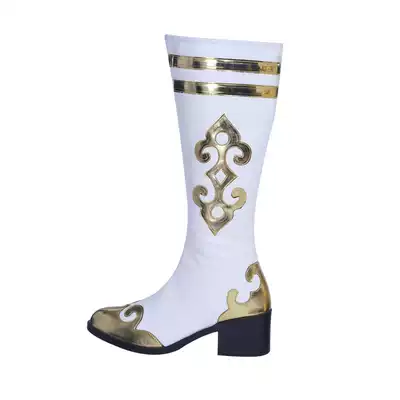 New ethnic dance boots Mongolian boots Xinjiang dance boots high boots Mongolian riding boots dance shoes