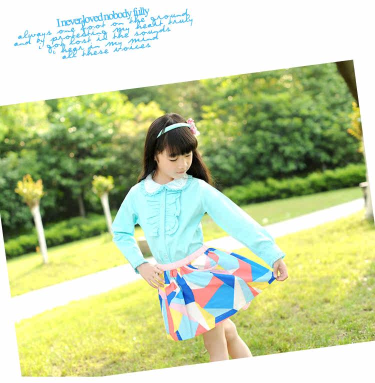 Jupe pour fille en coton - Ref 2050938 Image 26