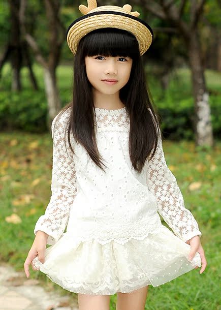 Chemise fille à manche longue - Ref 2085039 Image 8