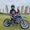 Children's Mini Off-Road Motorcycle Gasoline Version Small Fuel-Electric Motorcycle for Boys and Girls Aged 5-16 Birthday Gift
