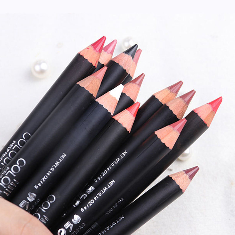 The Line Pen Pen Waterproof Persistent Brand Naked without a color without coloring and coloring matte Europe and America