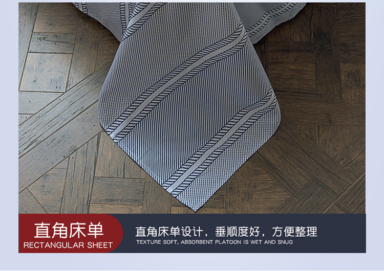 gia đình 1.8m bốn giường bông bốn bộ 1,5m đơn giản khăn trải giường cotton ba mảnh chăn đúp M - Bộ đồ giường bốn mảnh chăn ga gối đệm giá rẻ