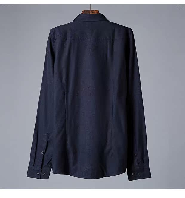 Giá bắp cải! ! 19,9 nhân dân tệ mùa thu và mùa đông nam mới áo cotton dài tay kinh doanh áo sơ mi dày nhám áo sơ mi nam