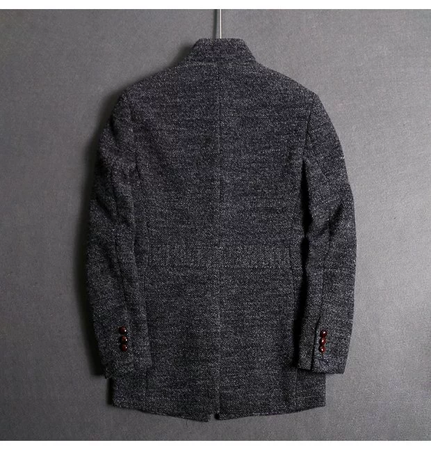 Áo gió nam mùa thu mới dài của thương hiệu áo len thủy triều nam phiên bản Hàn Quốc của chiếc áo len đẹp trai tự trồng 1588 áo khoác nam hàng hiệu