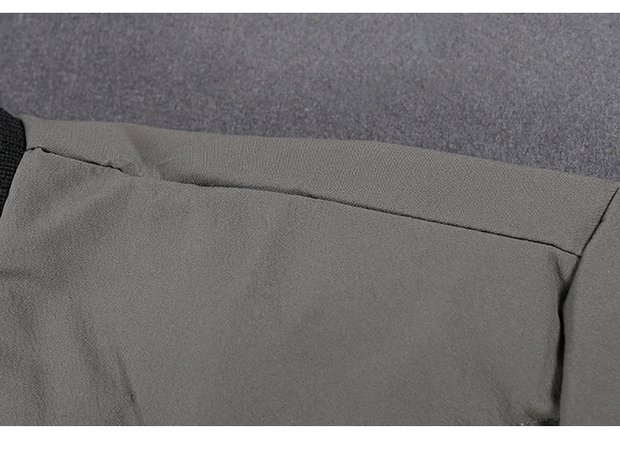 2018 nam mới cotton ngắn màu rắn phiên bản Hàn Quốc của quần áo cotton rộng trẻ trung giản dị hoang dã dày 8058 ao khoac nam