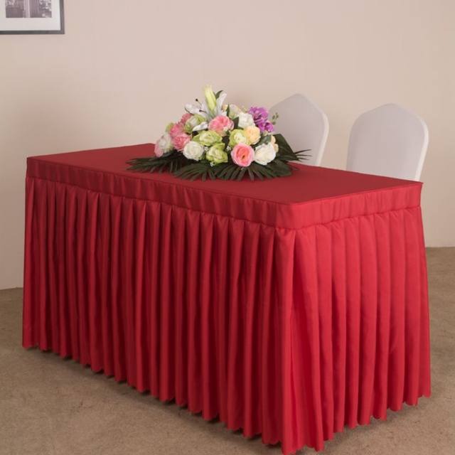 ຜ້າຕາຕະລາງກອງປະຊຸມສີແດງຍາວ tablecloth ສິ້ນຕາຕະລາງ custom desk cloth sign-in exhibition ກວມເອົາຕາຕະລາງສີ່ຫລ່ຽມສີຂຽວຊ້ໍາ