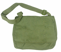 1996 old goods 87 type liberation bag Nuo army green canvas Lei Feng bag marching shoulder satchel