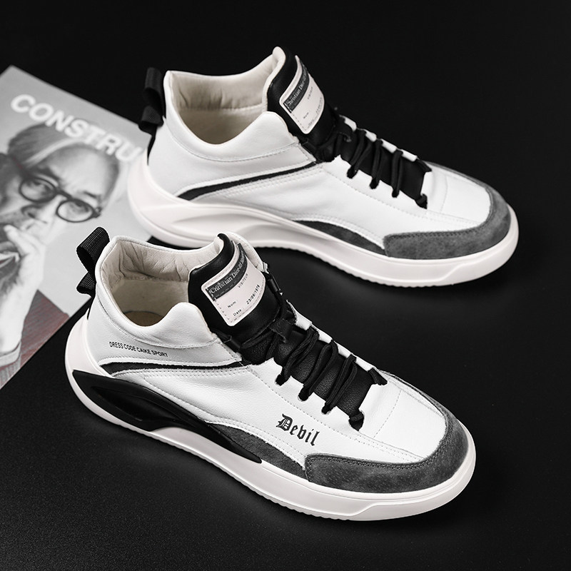 Sports and leisure white men's shoes net red Dad Korean version of the trend of all kinds of trendy shoes 2021 new white shoes summer summer