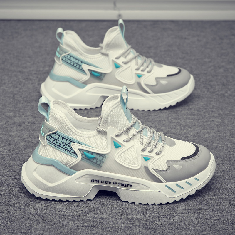 Men's shoes sports tide brand casual white shoes 2021 new Joker Torre ins net red tide shoes trend winter