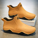 ເກີບຝົນສໍາລັບຜູ້ຊາຍ 2024 summer breathable ຮູບແບບໃຫມ່ການຫາປາກາງແຈ້ງ waterproof rain boots men's non-slip takeaway kitchen water shoes