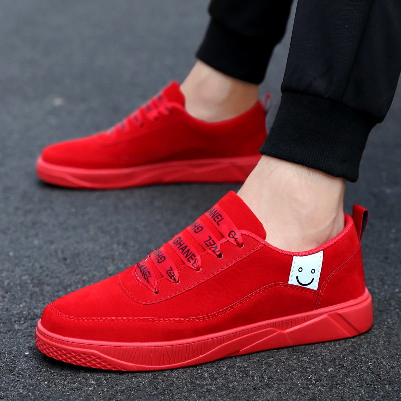 red shoes mens casual