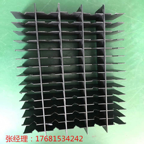 Anti-static hollow board turnover box Knife card grid file pp plastic board packaging box Parts box Electronic components material box