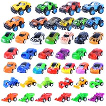 Huili cartoon engineering car boy educational toy back Force toy car childrens toy