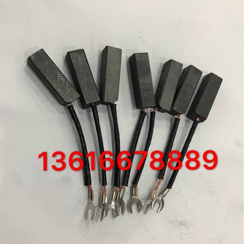 Pure graphite carbon brush brush D214 12*12*40 12 5*12 5*40 8*10*32 generator accessories