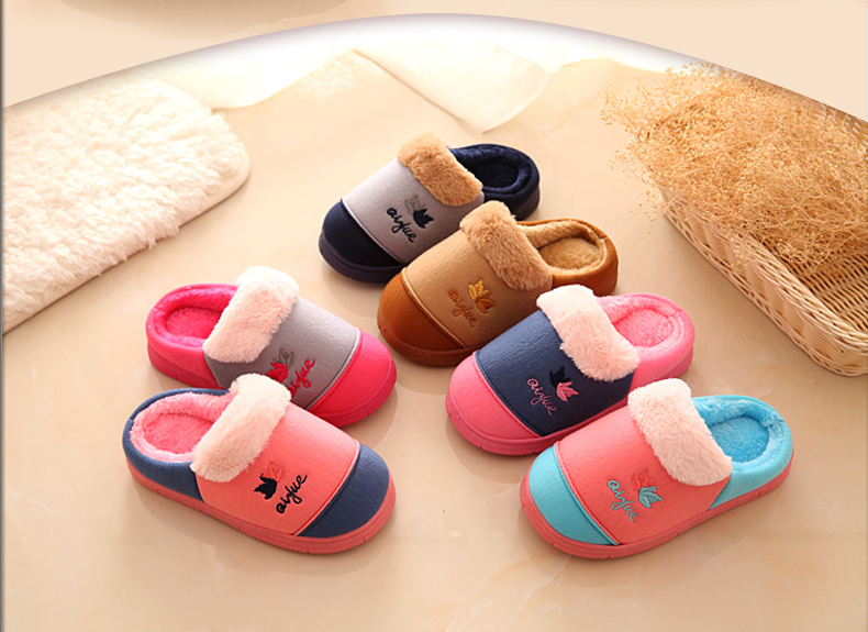 Chaussons enfants en autre pour hiver - semelle fond composite - Ref 1035974 Image 48