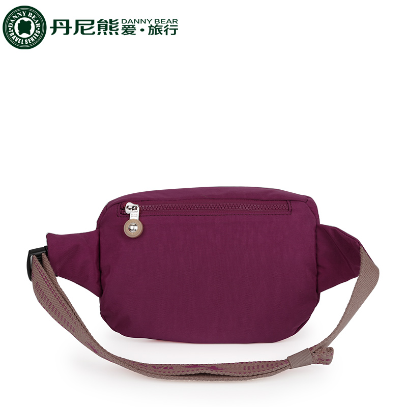 Danny Gấu Danny Gấu thể thao eo Casual Run ngoài trời Stakes Waterproof One-Shoulder rắn vải Gói Girl.