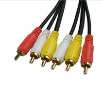 New LCD TV HD line AV line Tricolor line Audio and video line Set-top box cable
