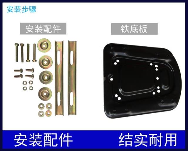 Scooter xe máy đuôi hộp Yamaha nhanh Eagle Ling Ying Li Ying vẫn dẫn Yue di chuyển trunk hộp lưu trữ thùng đựng đồ xe máy giá rẻ