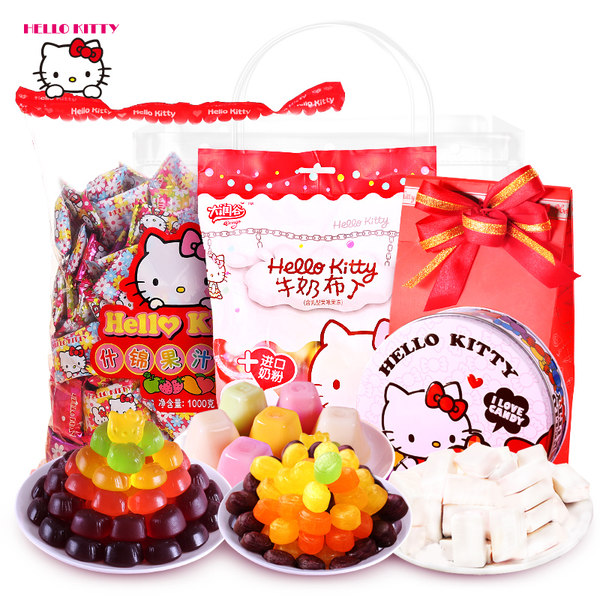 Hello Kitty 儿童零食大礼包 1522g 优惠券折后￥34.9包邮（￥59.9-25）