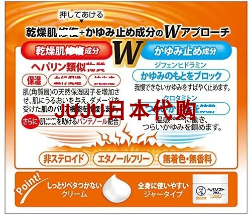 *Xh*Японский агент по покупательскому агенту тела сухой ремонт FZ зуд и сухая кожа для пожилых людей 85G12.4.