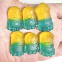 Baby quick to eat Alpine limited edition Lechewing Q small yellow artificial type gel sugar water fruity soft sugar children