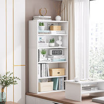 Bookshelf floor floating window living room shoe cabinet storage locker combination balcony household multi-layer shelf student bookcase