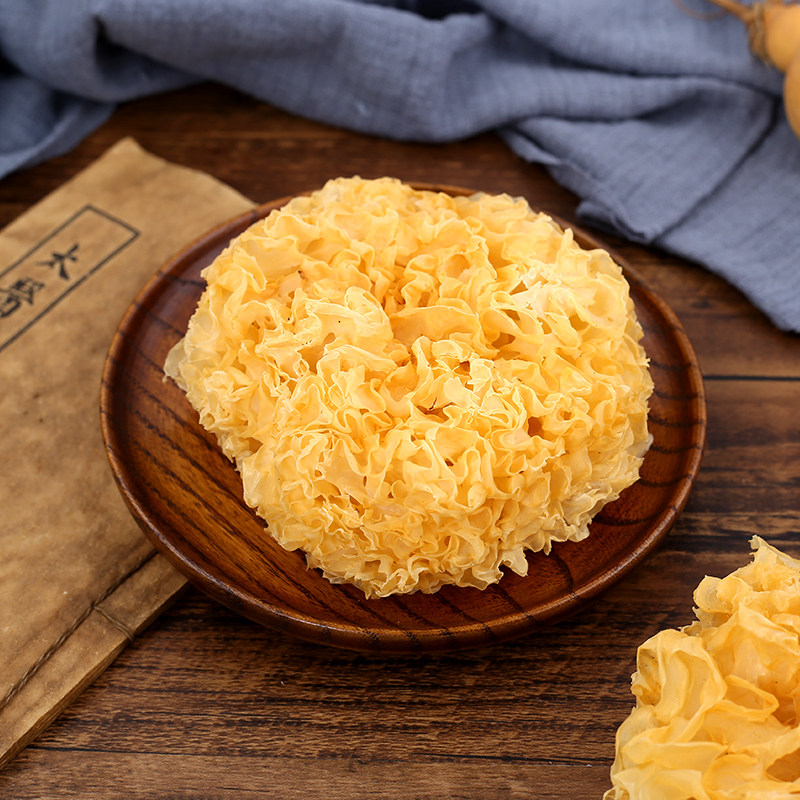 Fujian silver ears No sulphur silver ear dry goods white fungus Glutinous Spoon Snow Ear and Boiling Soup Stock 250g