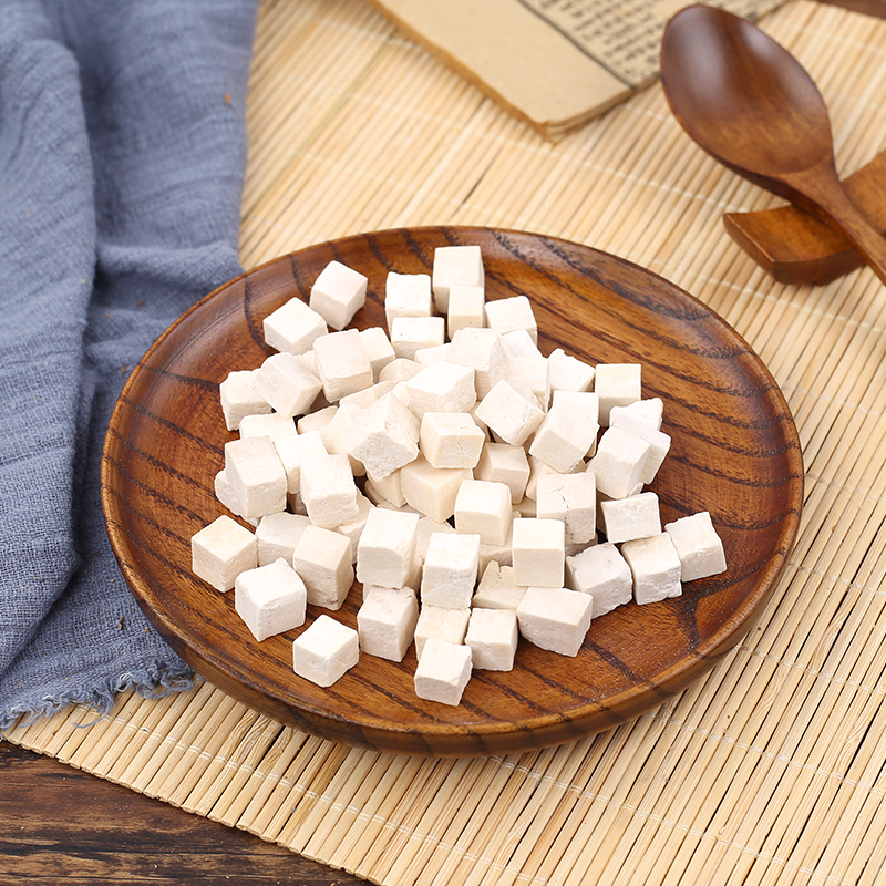 New Cargo Poria Block 500g Grams Wild No Sulphur Poria Bum White China Slice Powder Mask Powder Cloud Poria Grifola