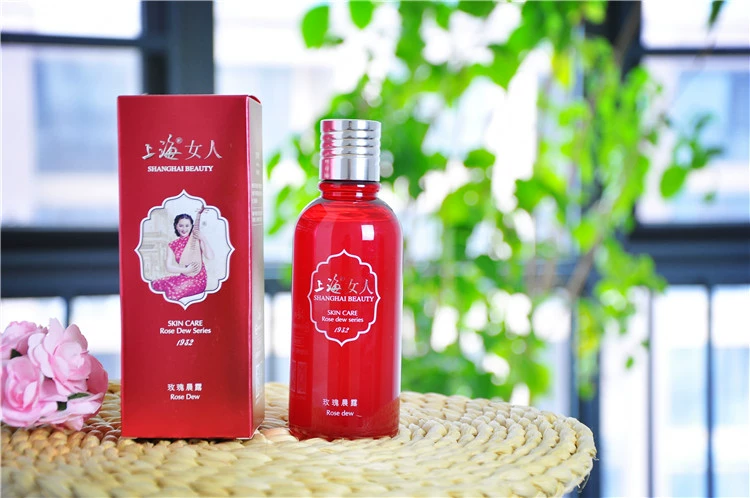 Shanghai Woman Rose Morning Dew 200ml Tinh dầu thiên nhiên Chăm sóc da Giữ ẩm cho da Kem dưỡng ẩm chính hãng - Tinh dầu điều trị