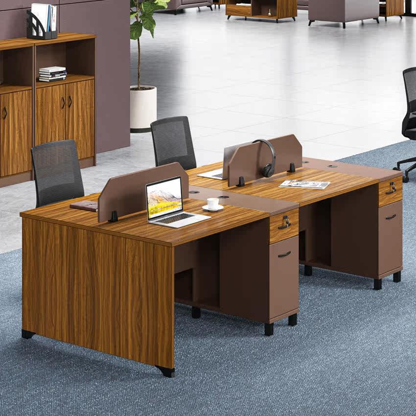 Simply modern station desk four - person staff card seat office desk desk desk combined computer screen card 4