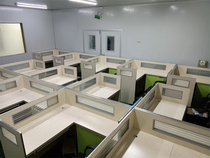 Dongping Jiaxian corner desk 2 4 6 8 person screen job position staff four - person card desk