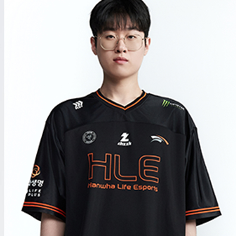 Hle Hanwha Team Uniform 2026 Lck Stage 1 Gumayusi Same Style Zeus Esports Merchandise S16 Short-Sleeve T-Shirt