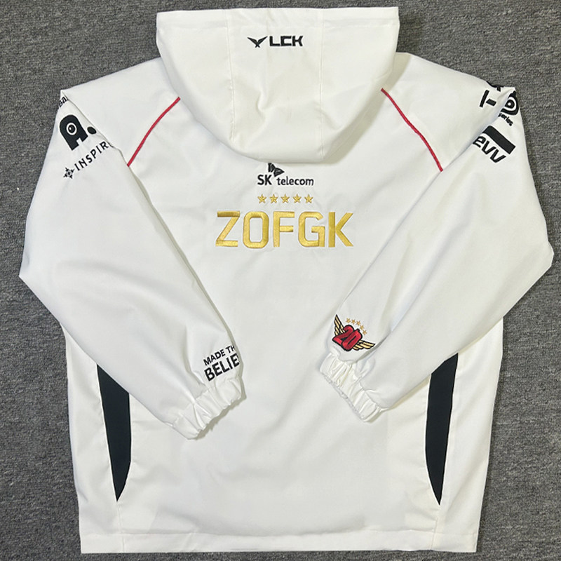 LCK TeamT1 LOL World Championship FAKER ZOFGK Embroidery Jacket