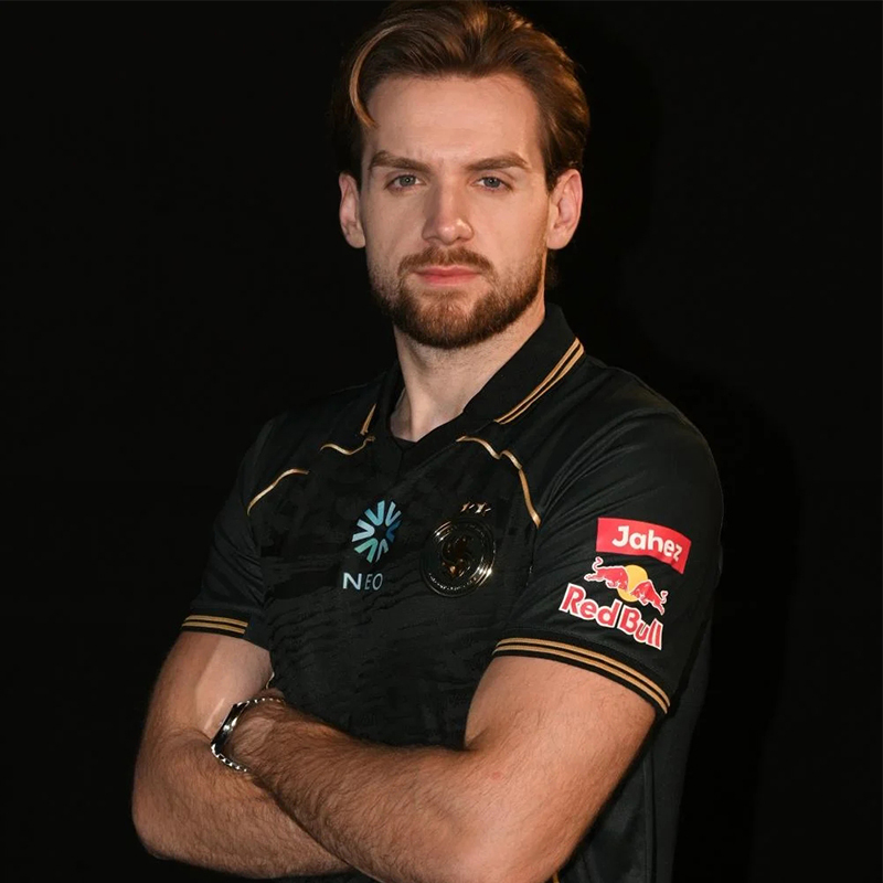 2026 New Falcons Team Uniform Niko Same Style M0Nesy Falcon Team Uniform Csgo Short-Sleeved T-Shirt