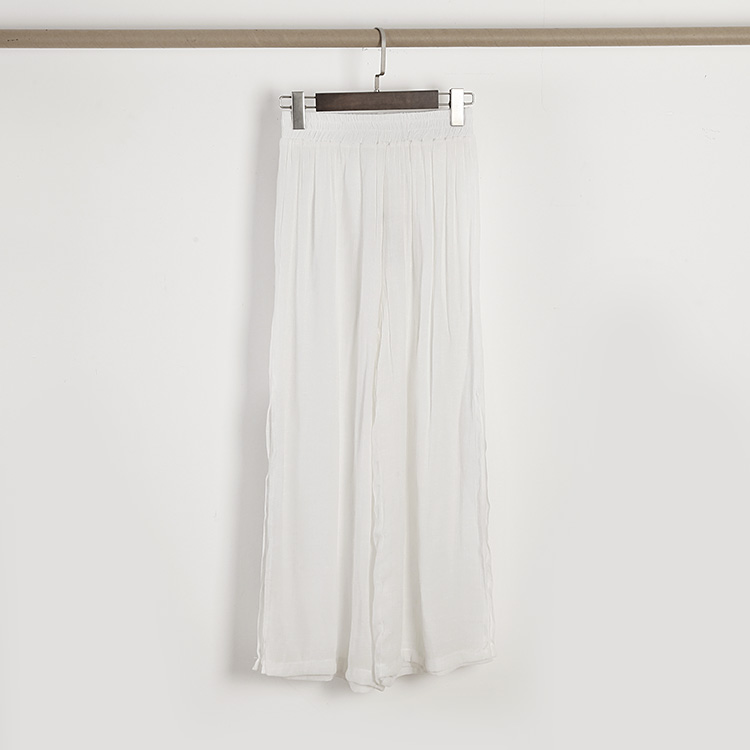 Cotton lụa màu phù hợp với quần nhảy tách quần chân rộng cổ điển jazz quốc gia quần áo đào tạo quần đào tạo quần nhảy hiện đại - Khiêu vũ / Thể dục nhịp điệu / Thể dục dụng cụ giày khiêu vũ sagadance
