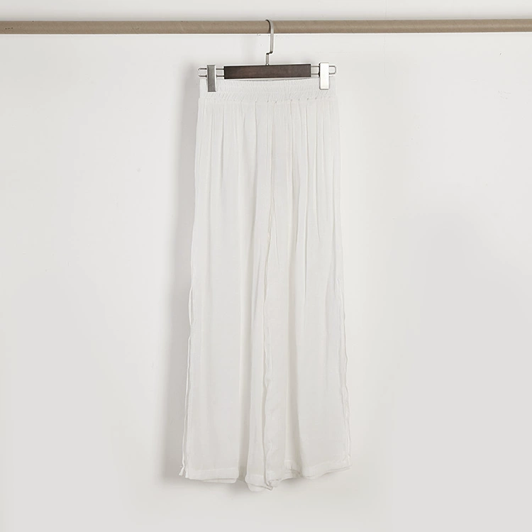 Cotton lụa màu phù hợp với quần nhảy tách quần chân rộng cổ điển jazz quốc gia quần áo đào tạo quần đào tạo quần nhảy hiện đại - Khiêu vũ / Thể dục nhịp điệu / Thể dục dụng cụ váy nhảy cha cha