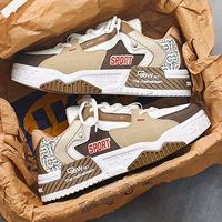 Белый коричневый (удобная модель)