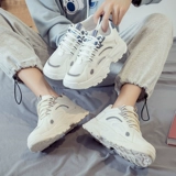 Летняя высокая обувь для отдыха на платформе, универсальные туфли, для бега, изысканный стиль