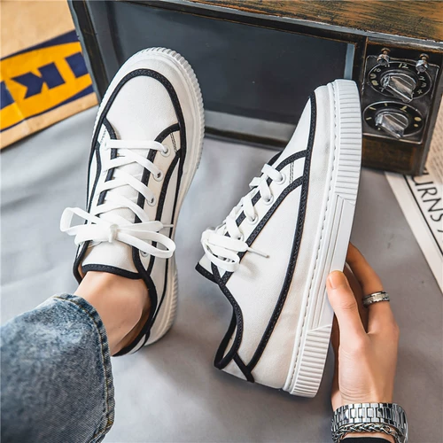 Тканевая летняя дышащая оригинальная обувь, универсальные спортивные черные кроссовки для отдыха, подходит для подростков, мягкая подошва