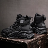 Martens, летняя обувь, высокие сапоги в английском стиле на платформе для скалозалания, в британском стиле