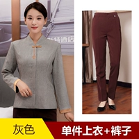 Серый топ+брюки