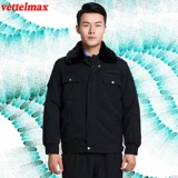 Демисезонный пуховик, удерживающая тепло куртка для работы, увеличенная толщина