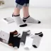 Vớ nam mùa hè vớ siêu mỏng Chất liệu cotton nam khử mùi thấm hút mồ hôi bằng sợi tre thoáng khí trong ống.