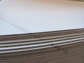 Bảng A 0,3mm 250g A4 Bảng trắng Bảng trắng Hướng dẫn DIY Giấy bìa trắng một mặt - Giấy văn phòng