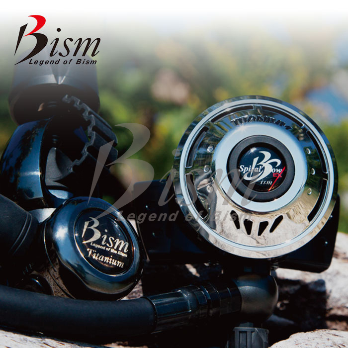 Japan BISM diamond coated titanium alloy diving water lung Suction Regulator Suit Titanium Luxury version