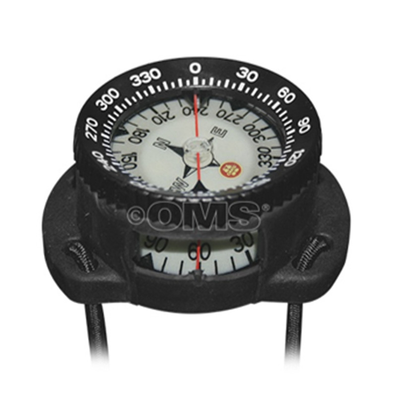 OMS Compass with Gauge mount for wrist wrist type pointing to the north needle compass