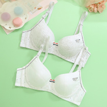 Bai Ling Bai Li bra thin section suit underwear female student high school girl stereotyping on the Korean version 16-17189 years old